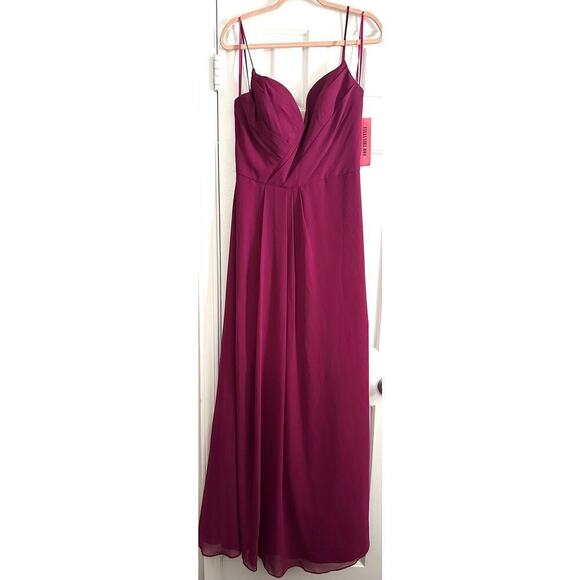 HAYLEY PAIGE OCCASIONS Azalea 5659 Formal Bridesmaid Gown Dress - Sz 10 - NWT - Picture 2 of 6